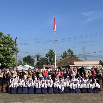 SMP Negeri 10 Purwokerto Menjadi Tuan Rumah Upacara Hari Pen